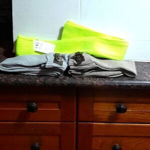 2 Pairs of Boot Socks and 1 Pair of Arm Warmers....New